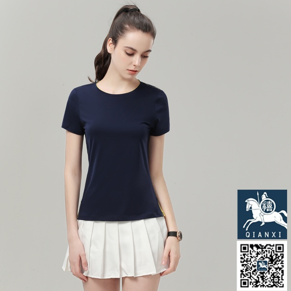 高端圓領(lǐng)T恤文化衫定制廠家團(tuán)隊(duì)服定制